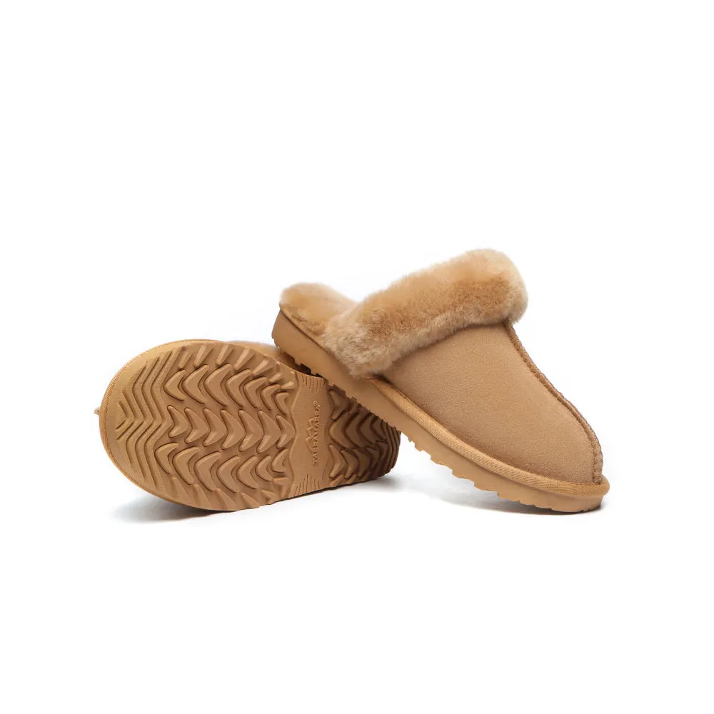 TARRAMARRA Premium Sheepskin Unisex Slippers Lyla