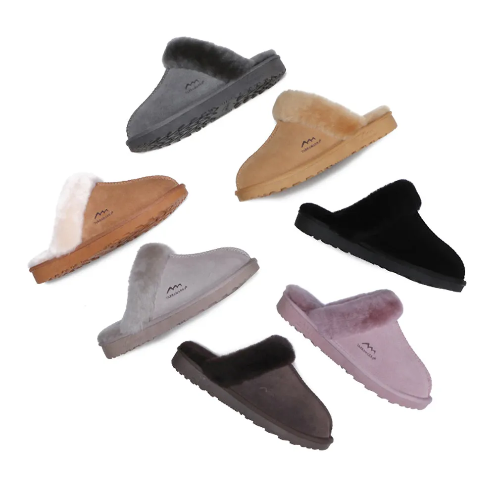 TARRAMARRA Premium Sheepskin Unisex Slippers Lyla