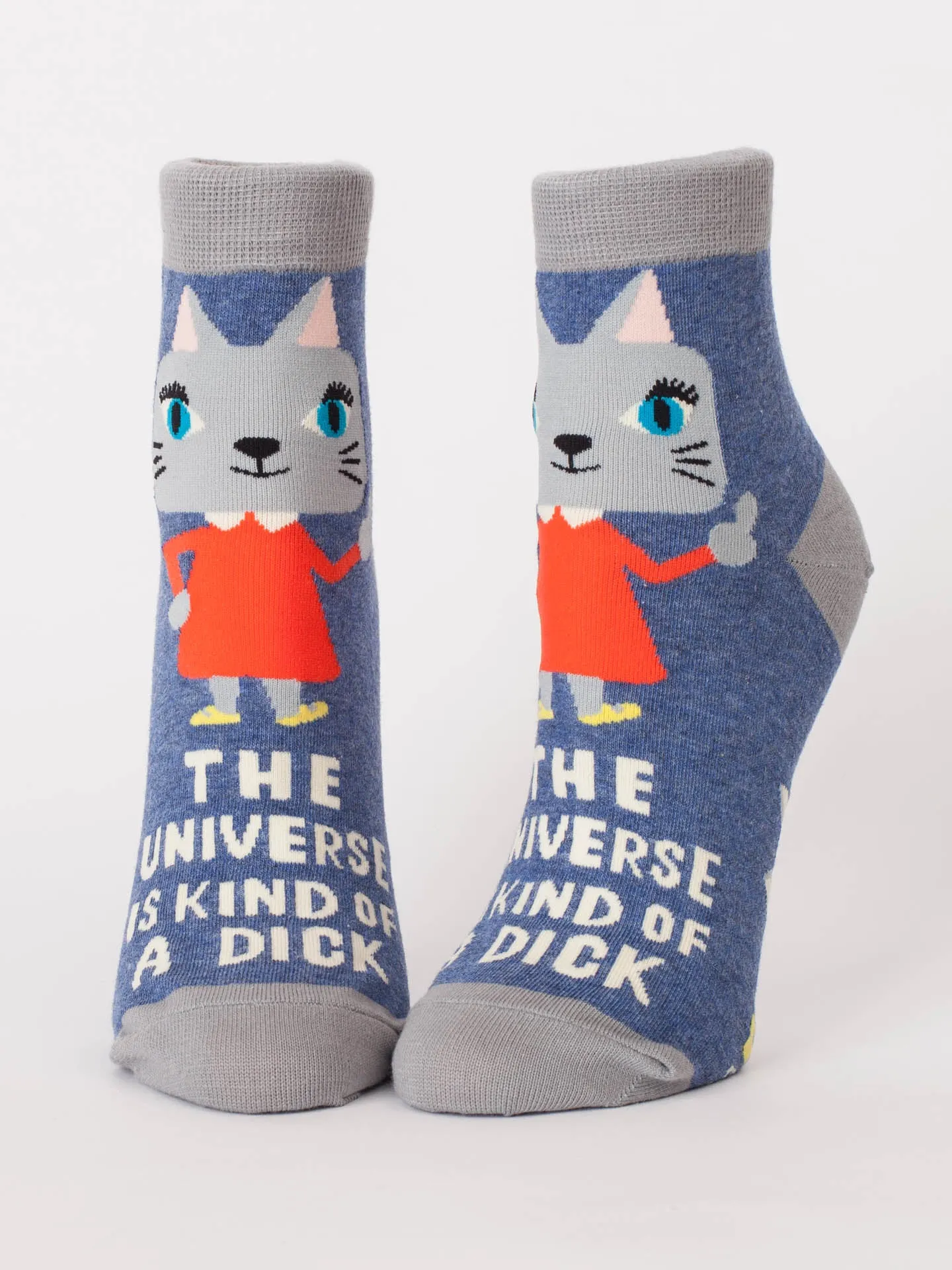 The Universe Is A Kind Of A Dick W-Ankle Socks