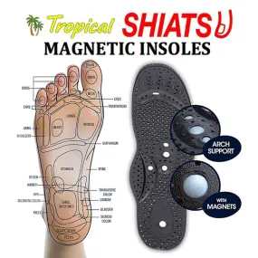 Tropical Shiatsu Acupressure Insoles- Medium- W 7.5-9/M 6.5-8