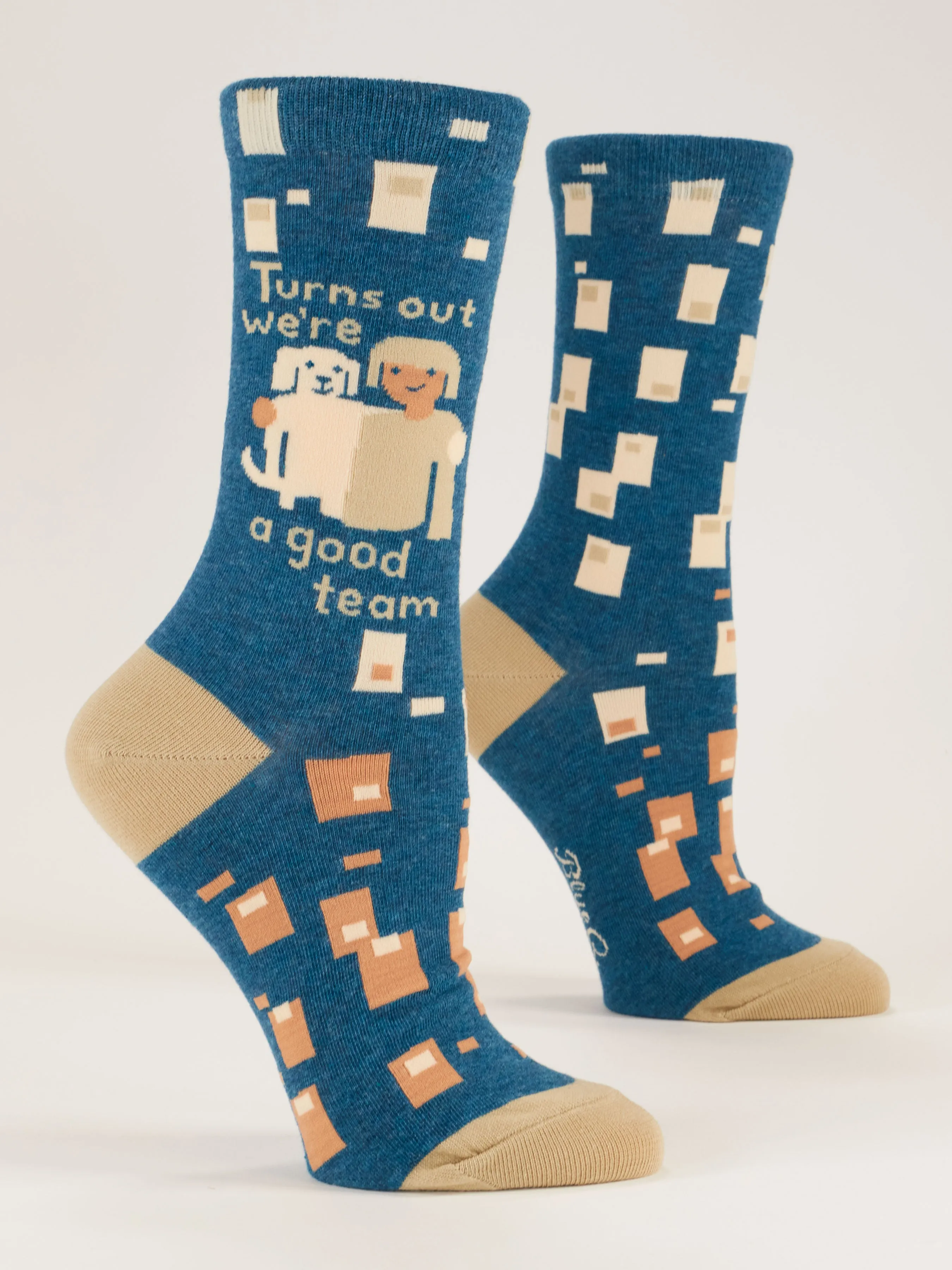 Turns Out We're A Good Team W-Crew Socks