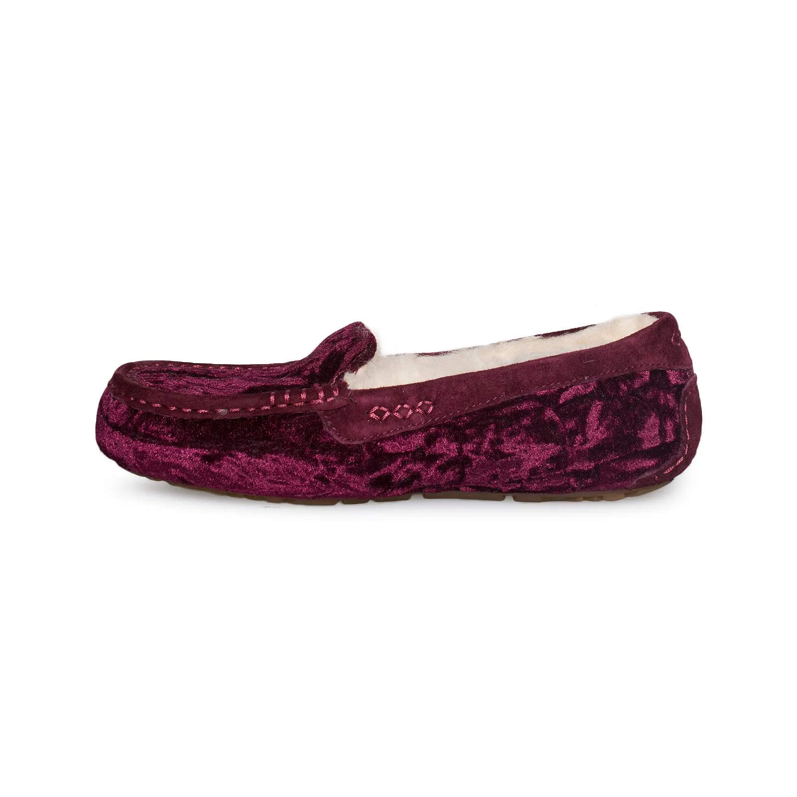 UGG Ansley Crushed Velvet Fig Slippers