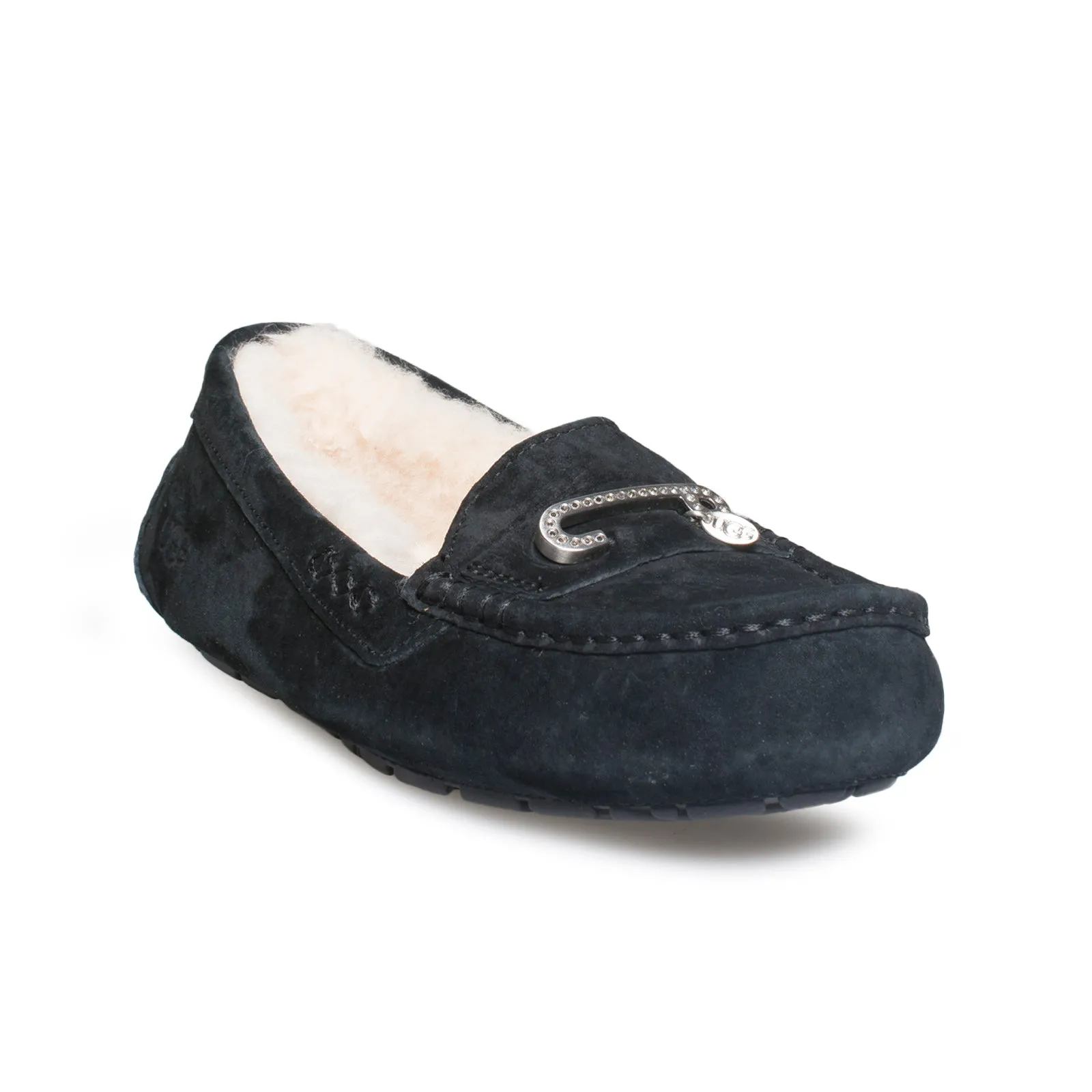 UGG Florencia Black Slippers