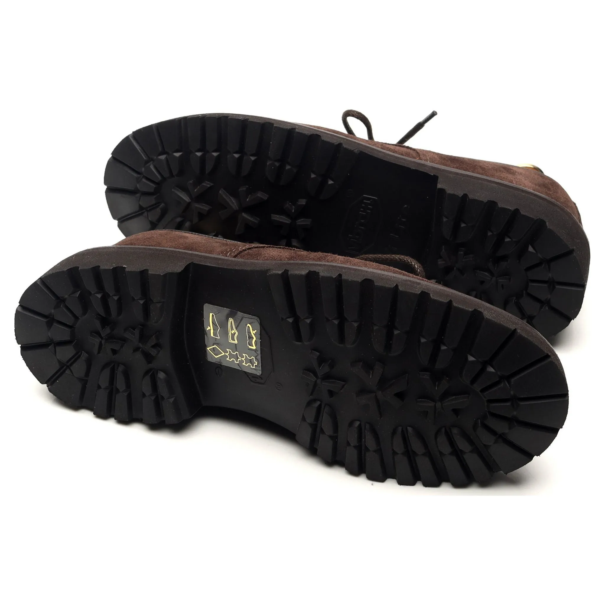 Women's 'Linda' Dark Brown Suede Derby UK 3