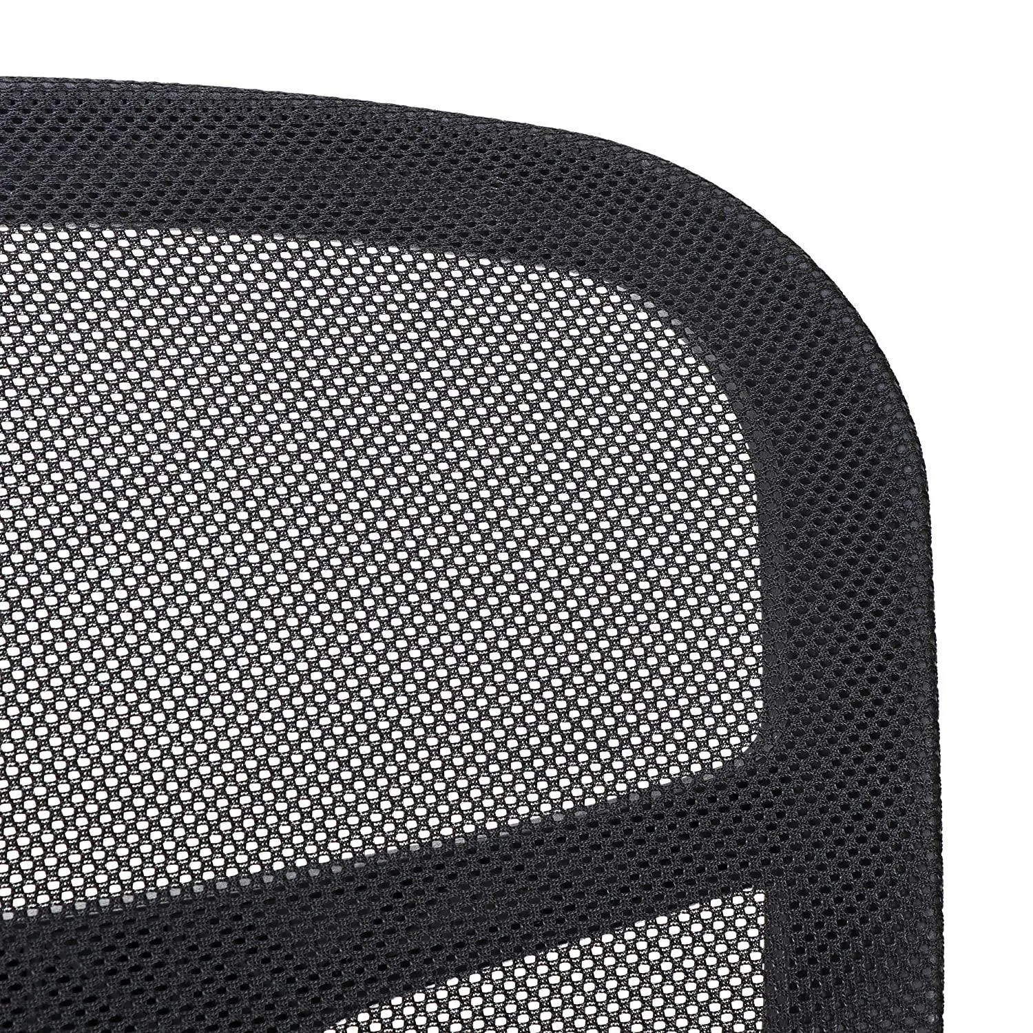 ZENY™ Mid-Back Mesh Desk Office Chair with Armrests and Casters, Adjustable Height, Swivel Computer Office Stool, Black